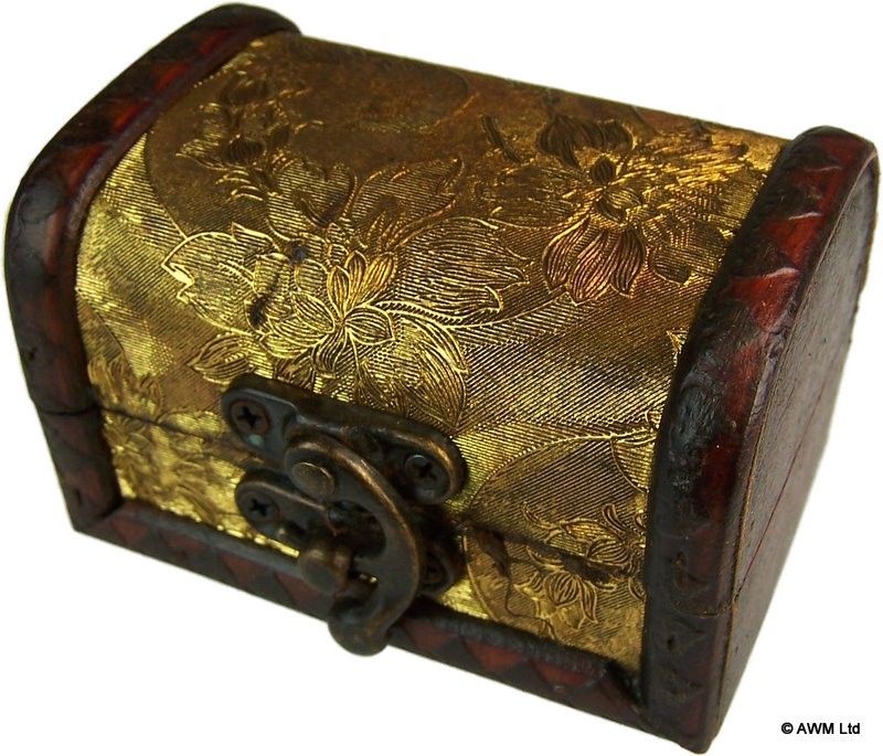 Мед колониални кутии - златен панел