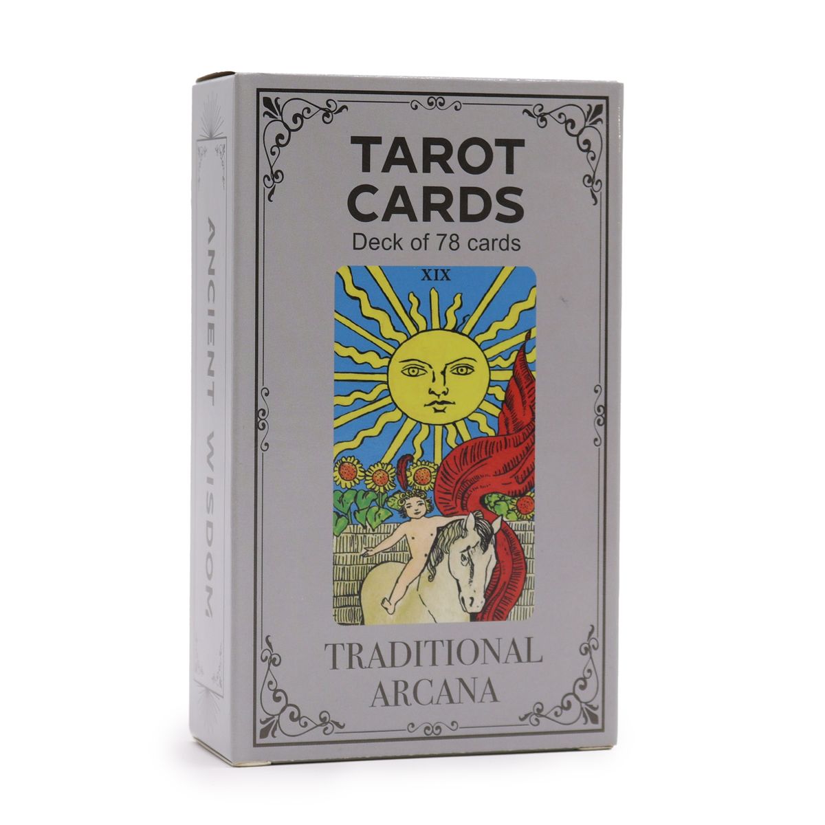 Cartas de Tarot com Livro-Guia - Arcanos Tradicionais