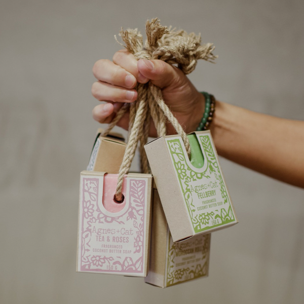 Agnes + Cat Soap on a Rope