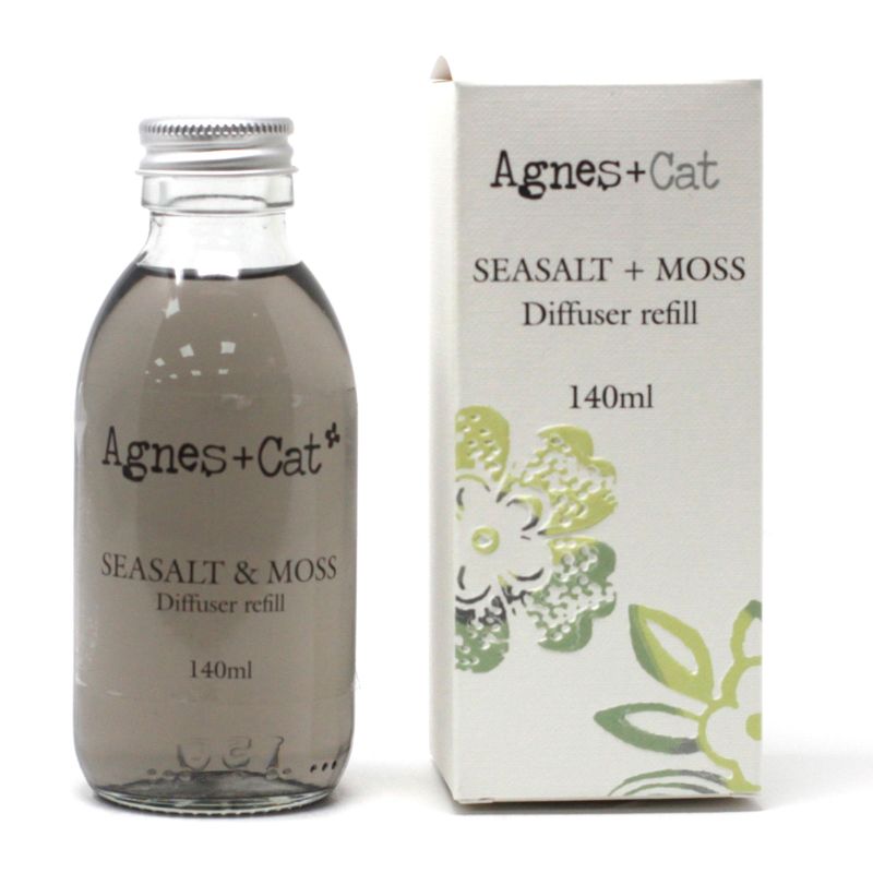 140ml Náplň do Třtinových Difuzérů - Mořská Sůl a Mech
