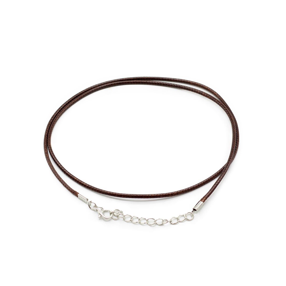 Cordões para acessórios - 2 mm x 55 cm - Castanho escuro 112