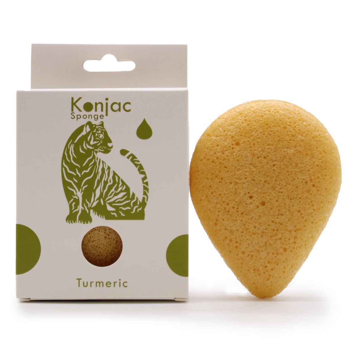 Esponja Facial Konjac - Curcuma - Antirrugas