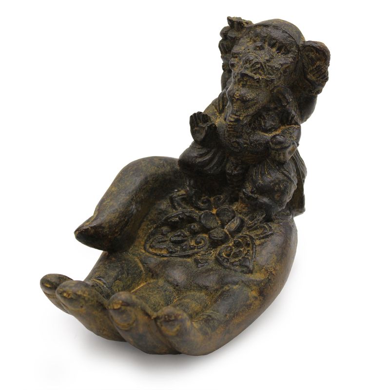 Brûleur d'Encens Ganesh & Main (Antique)