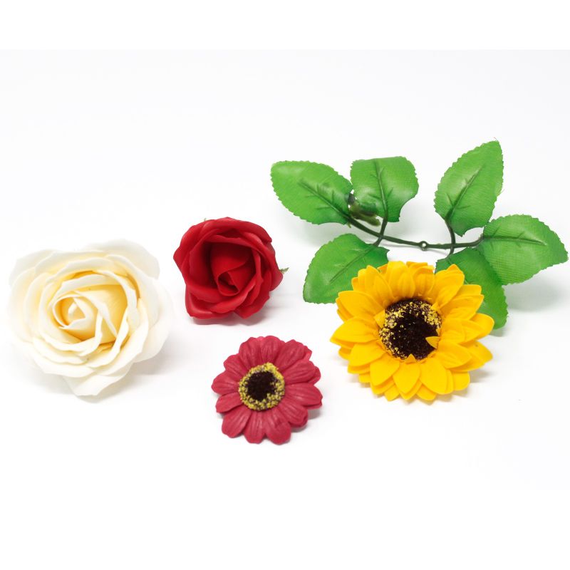 Roses de Savon  pour Bouquet- M/Améthyste