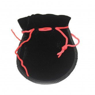 Sachets Gothique en Velours de Qualité - Noir 12x8cm