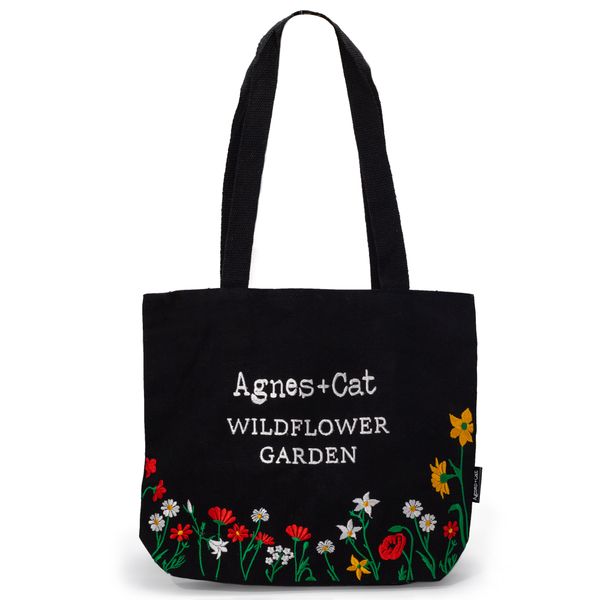 Garden Bag - Embroidery - Mushroom Garden