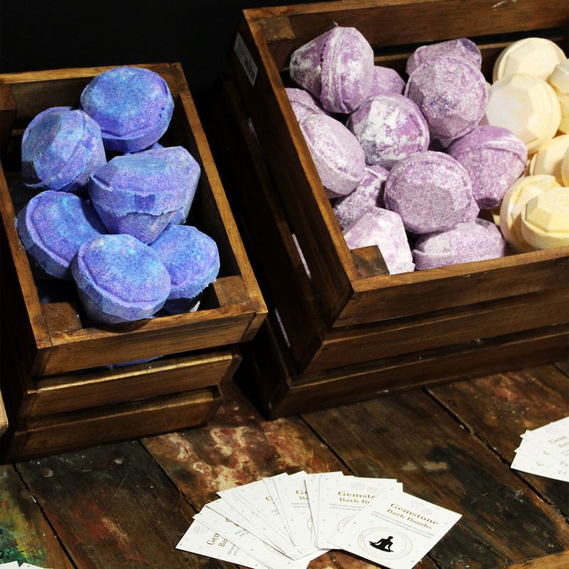 Gemstone Bath Bombs Starter Pack - Brown Boxes