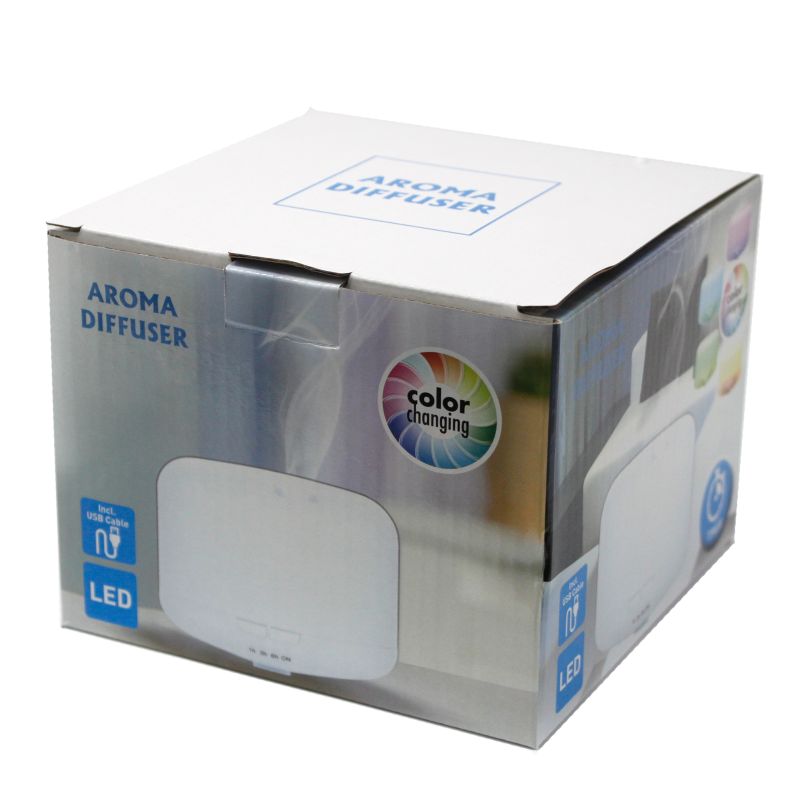 USB Арома Дифузер Орхус - Класически - 7 LED - Таймер