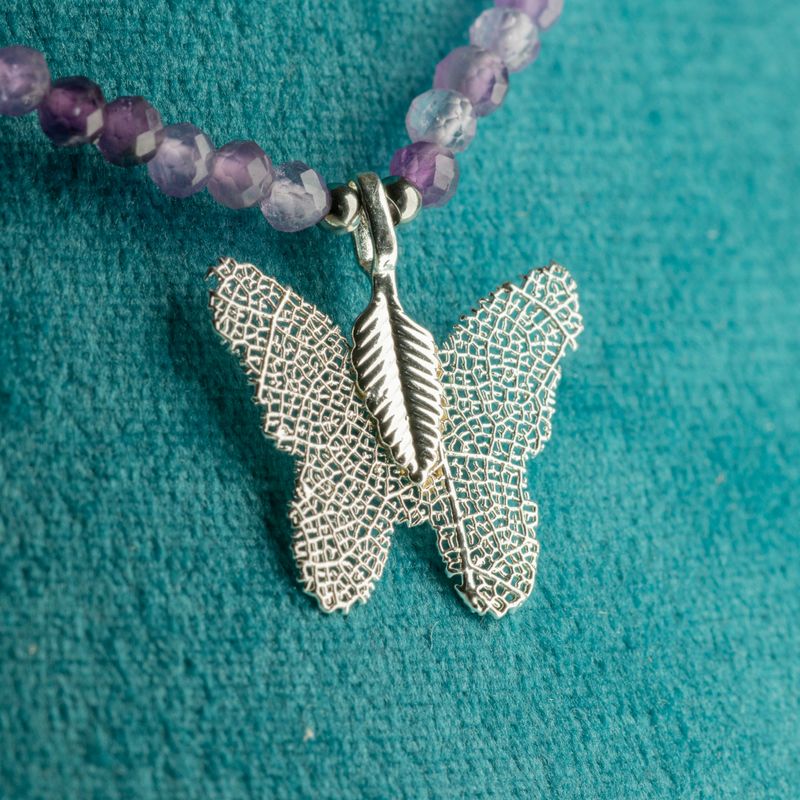Nymph Spirit Gemstone Necklace Set - Full Moon