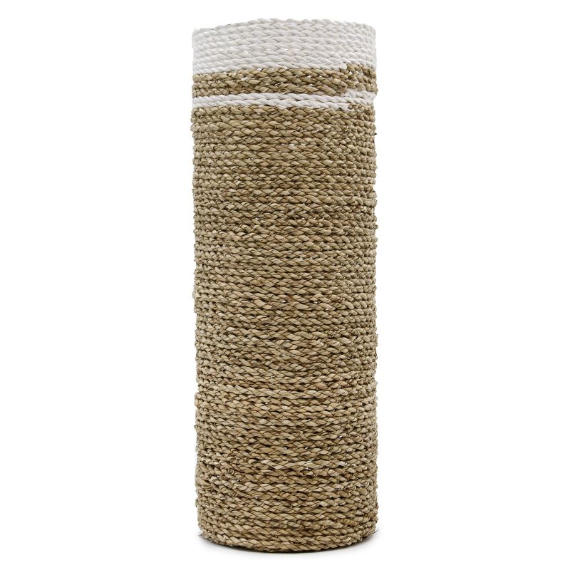 Ensemble en jonc de mer - 2 vases et 2 bacs