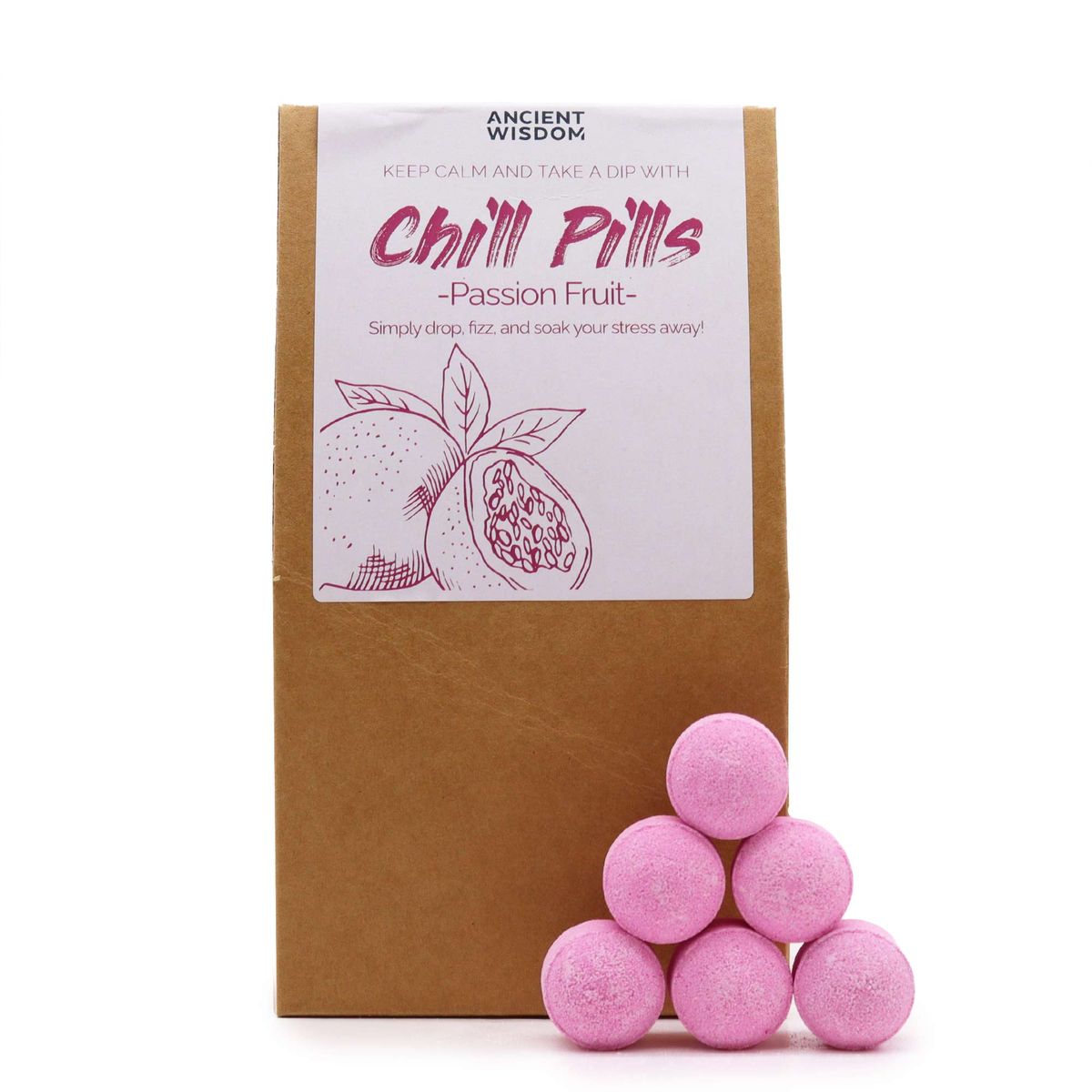 Pacote de presente Chill Pills 350 g - Maracujá
