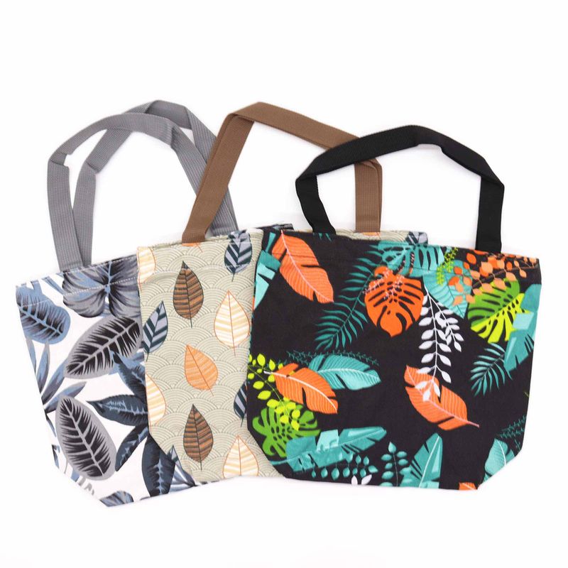 Tropical Handy Quick Shop Bag - (3 assorted designs) - 32x23x10cm