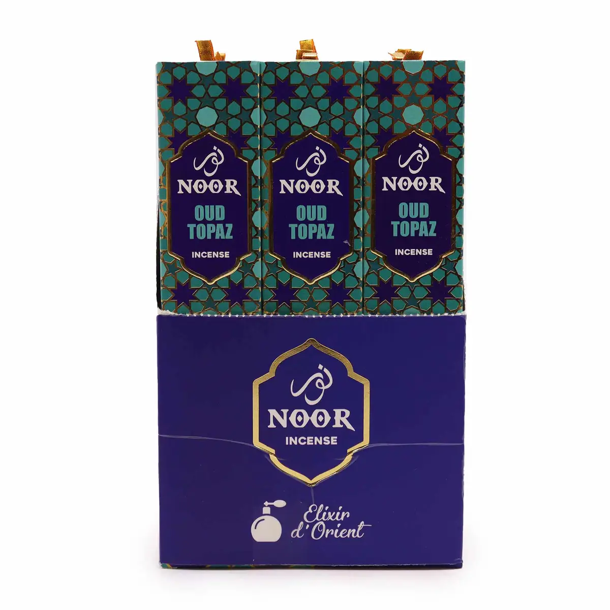 Noor Oud Incense - Topaz — Incense · GlowDuty apothecary