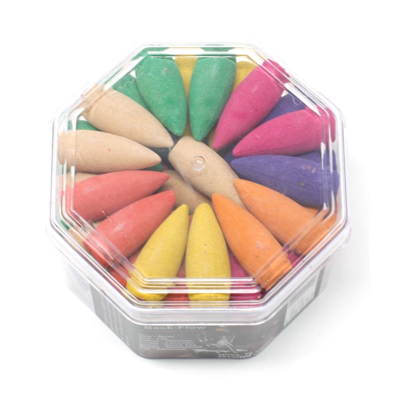 Longs Cônes d'Encens pour Fontaine - Assortiment de Senteur - 30 mins de Combustion