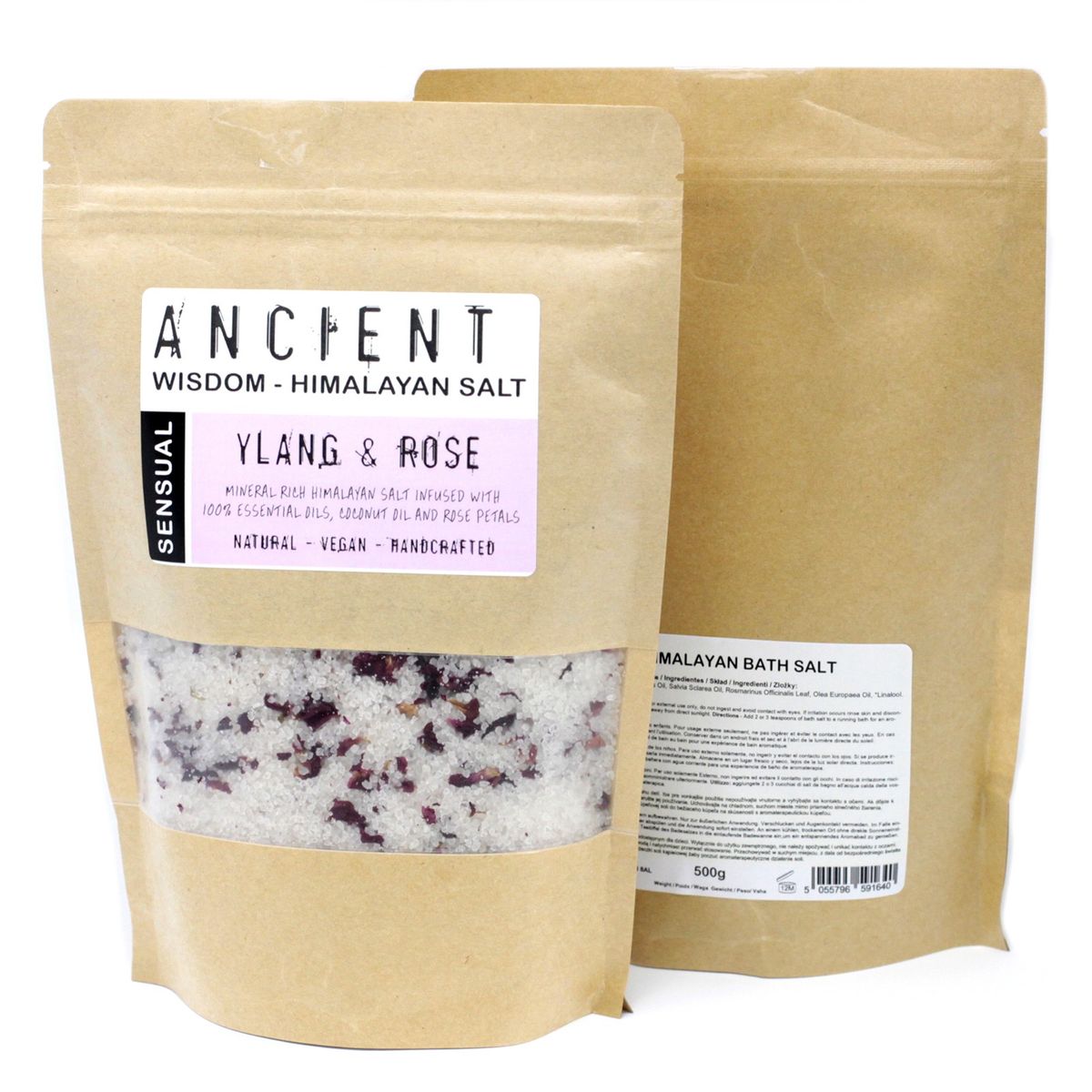 Mistura de sais de banho do Himalaia - 500 g - Sensual