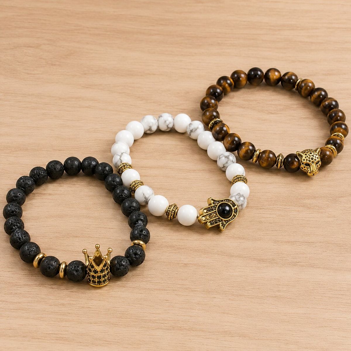 Boho Bling narukvice i ogrlice od dragog kamenja
