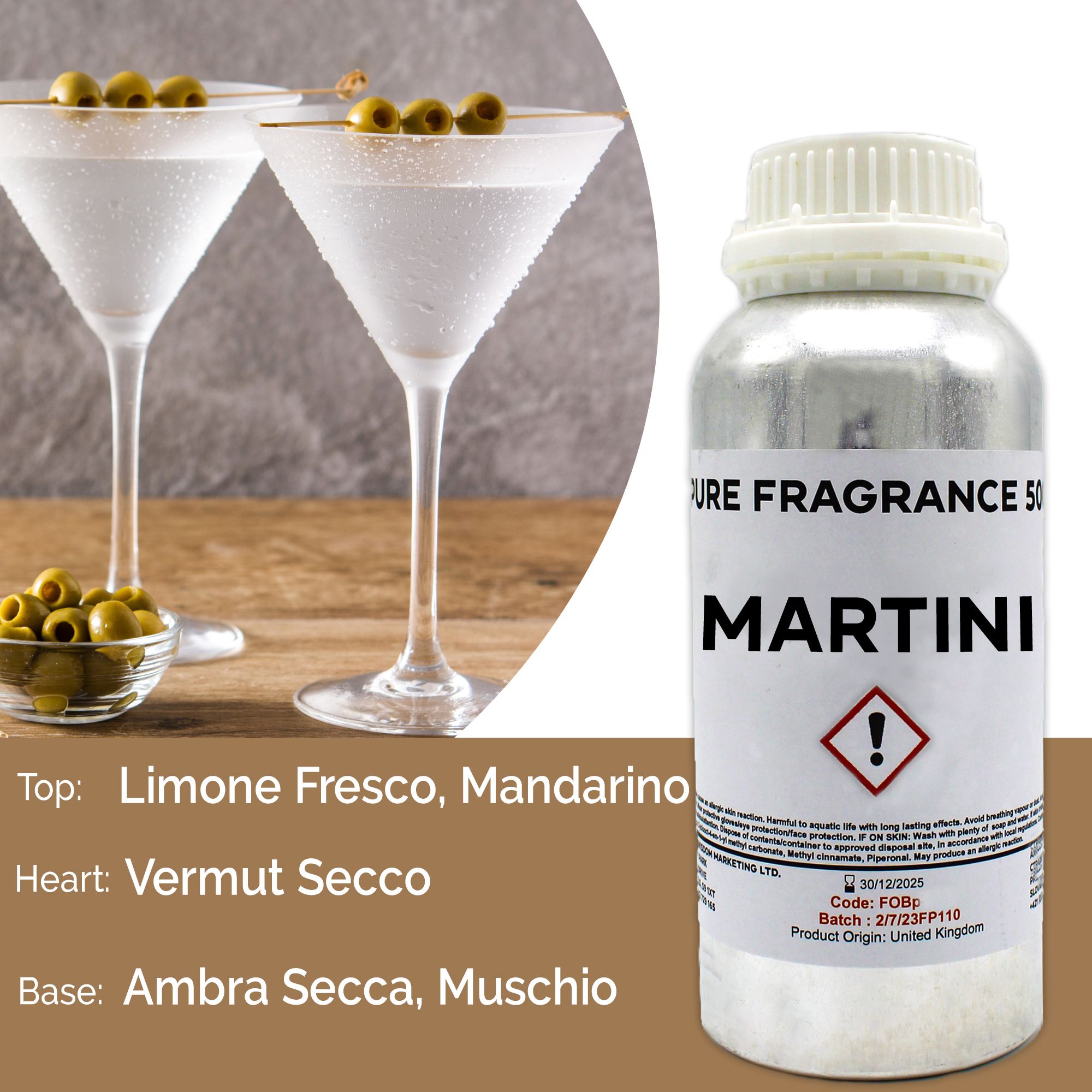 Fragranza Pura 500g - Martini