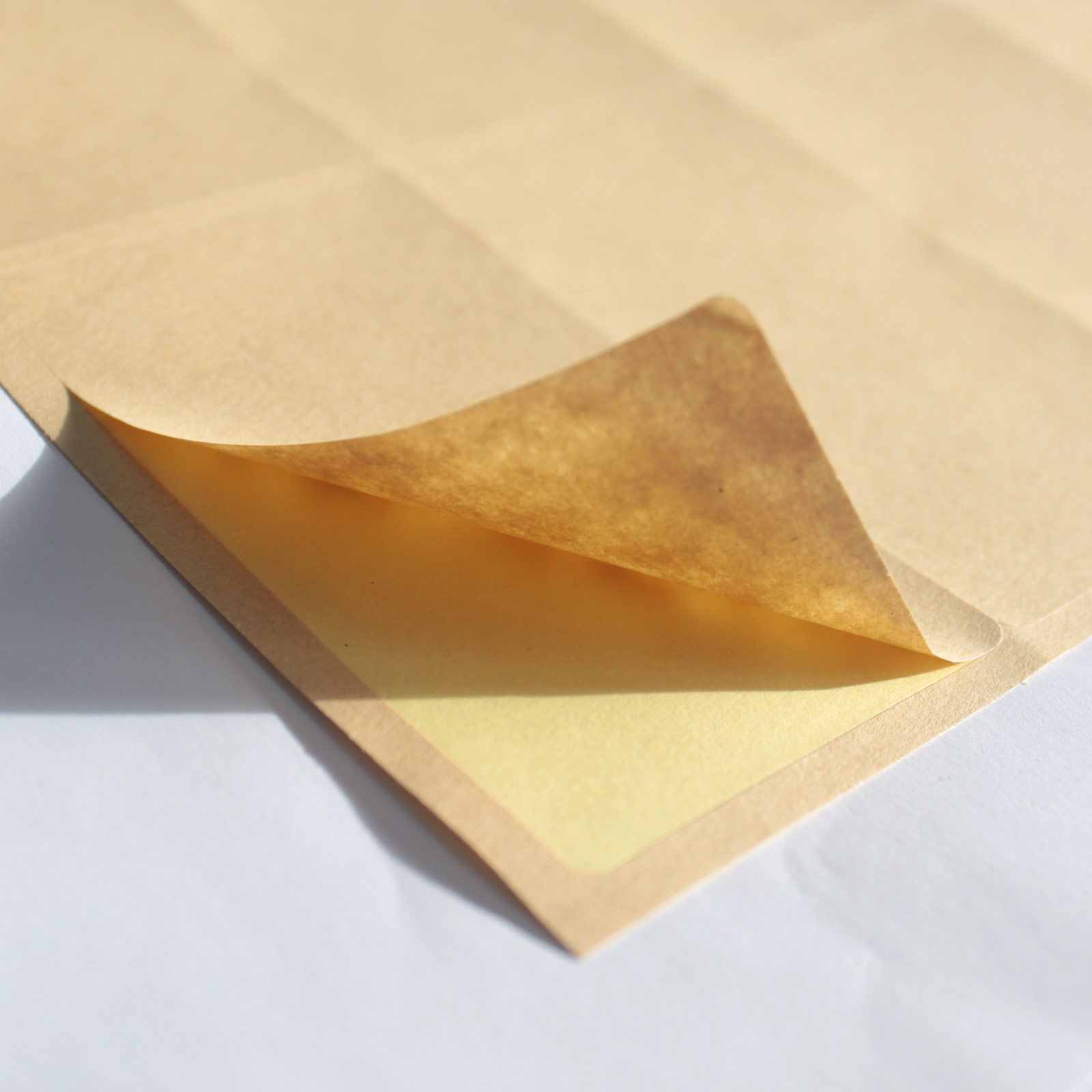 Bruine Kraft A4 laserlabels