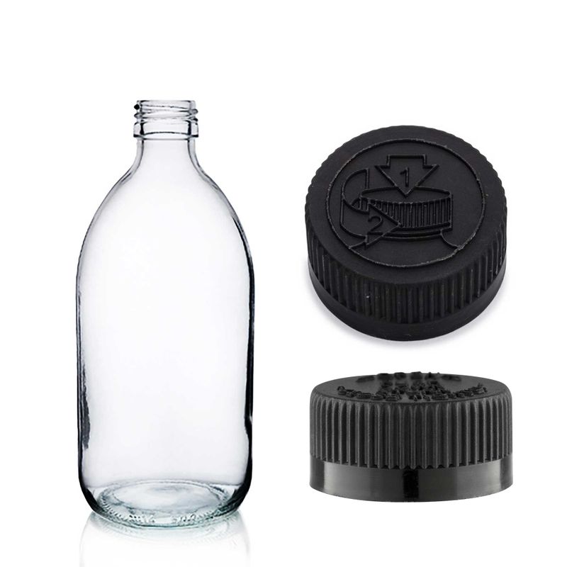 150ml Lékovky z Čirého Skla