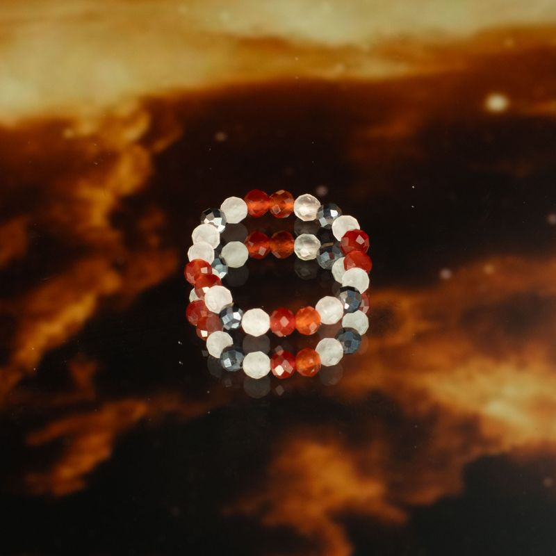 Ring Sets Nymph Spirit Gemstone - Love & Flame