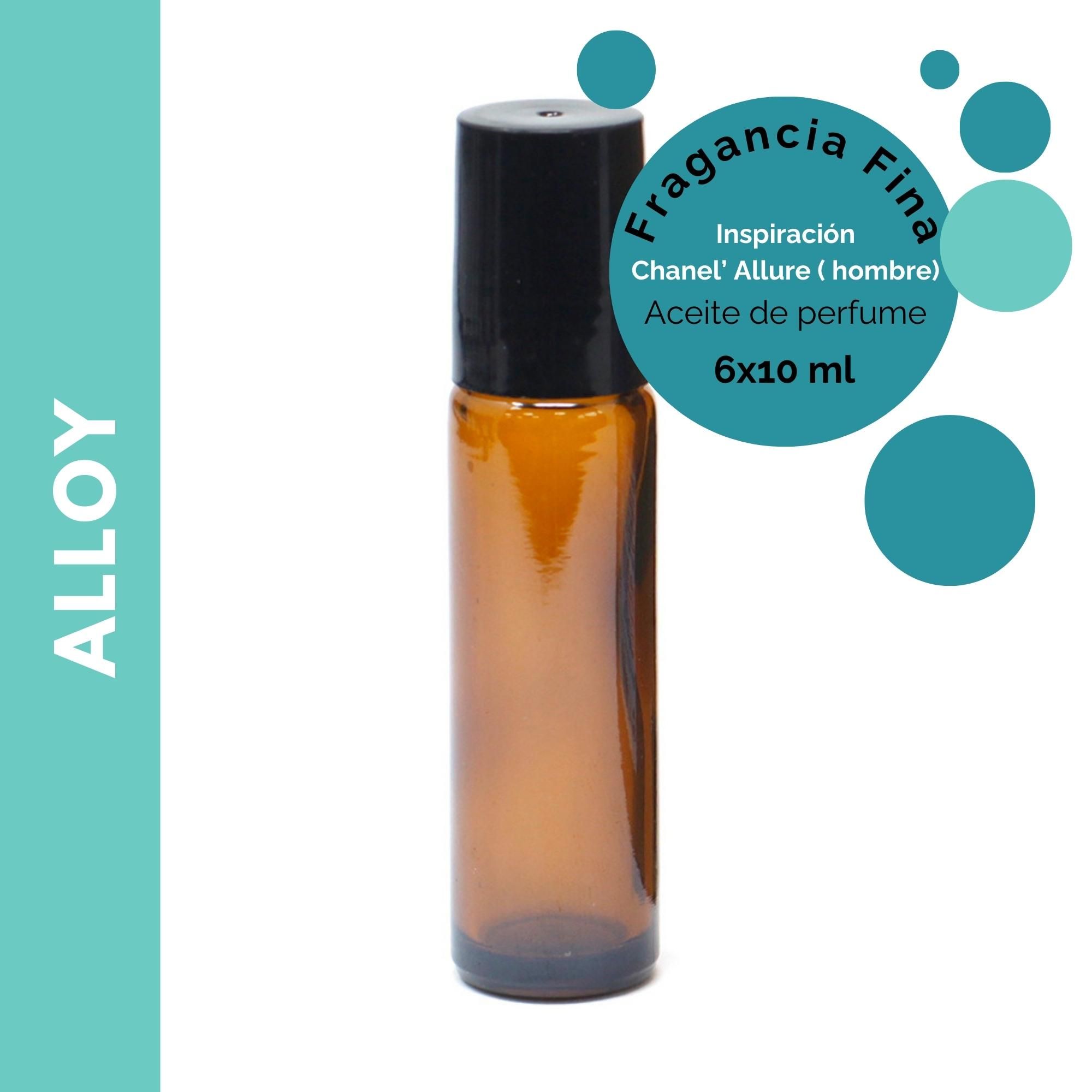 Aceite de Perfume Roll On 10ml - Sin Etiqueta - Alloy