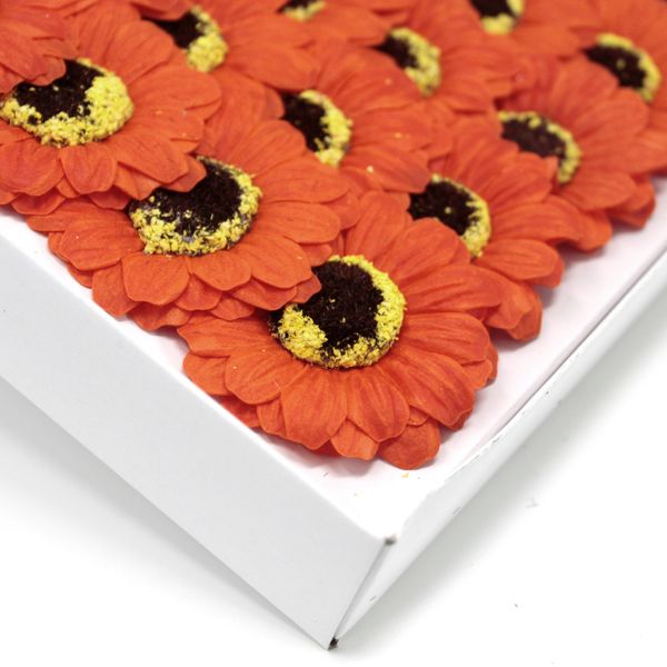 Tournesols de Savons pour Bouquet- S/Orange