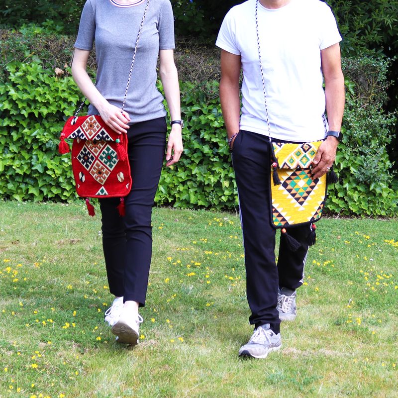 Sac Kilim - Jaune