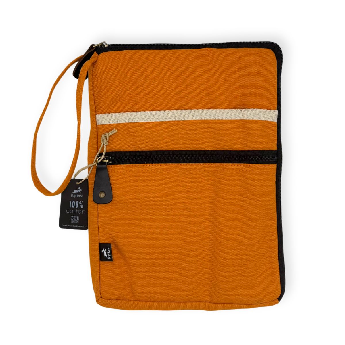 Capa de lona para portátil Hop Hare - Laranja