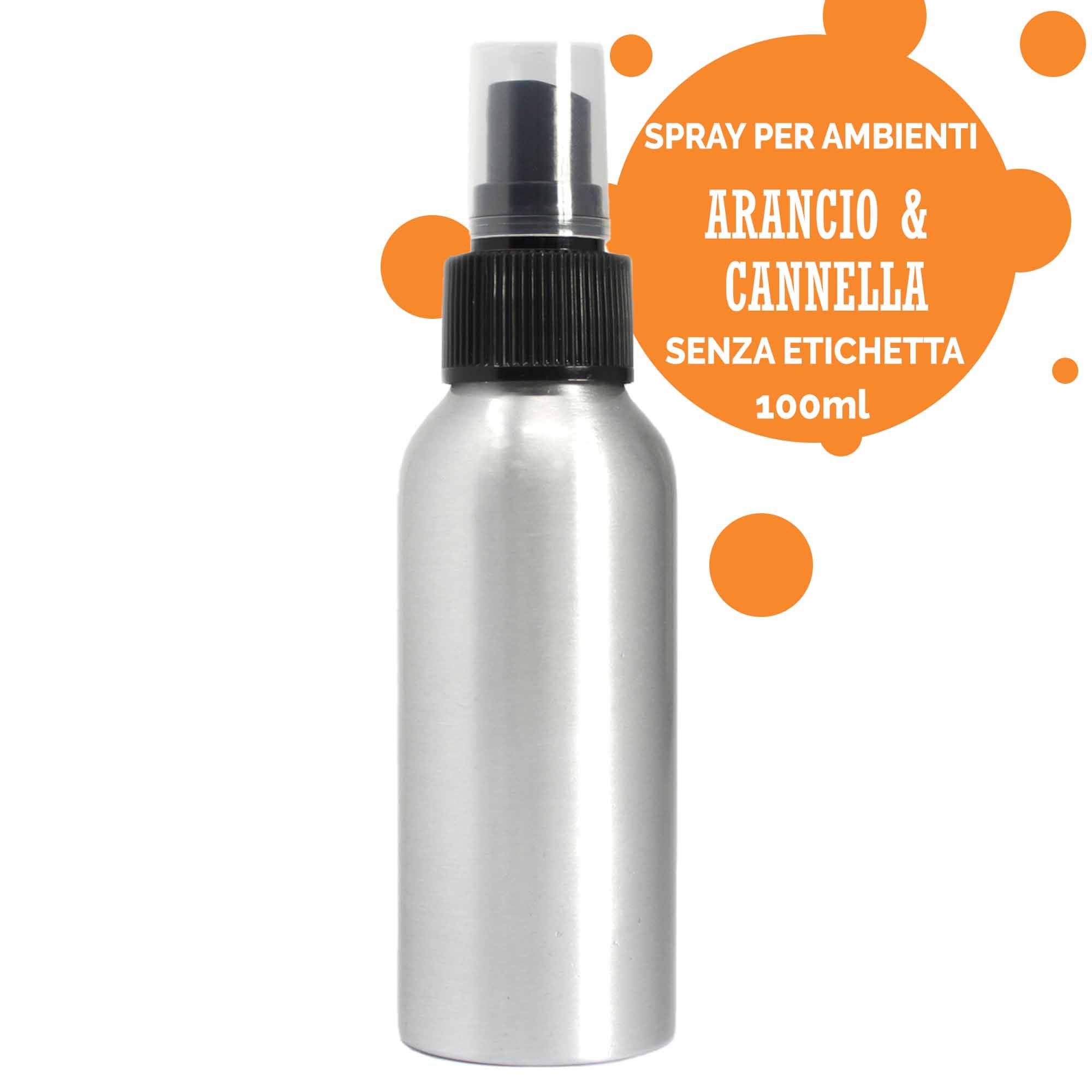 Spray Per Ambienti (no etichetta) - Arancio e Cannella