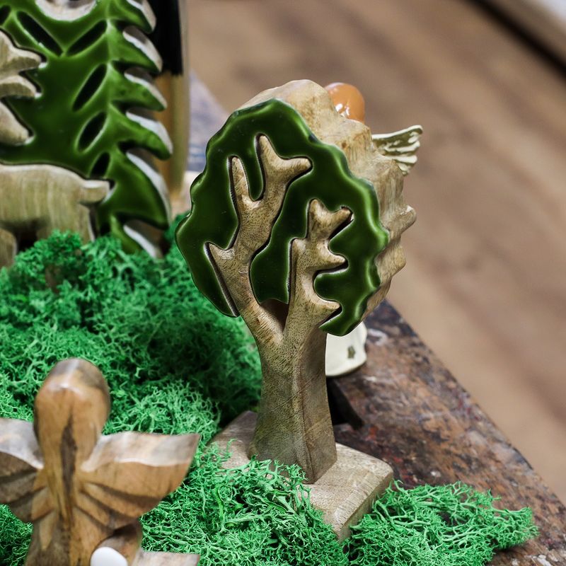 Lost in the Forest -  Single Tree 3D Wooden Decoration