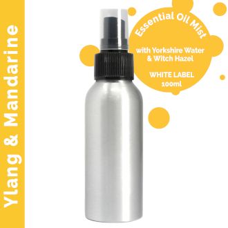 100ml Sprej s Eteričnim Uljima Ylang Ylang & Mandarina - Bez Etikete