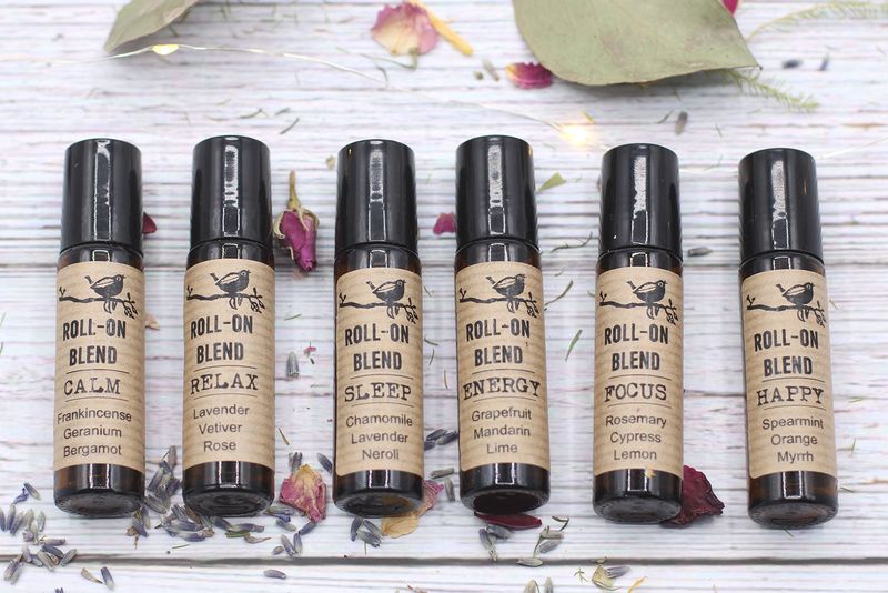 10ml Roll On Směs Esenciálních Olejů - Soustředění