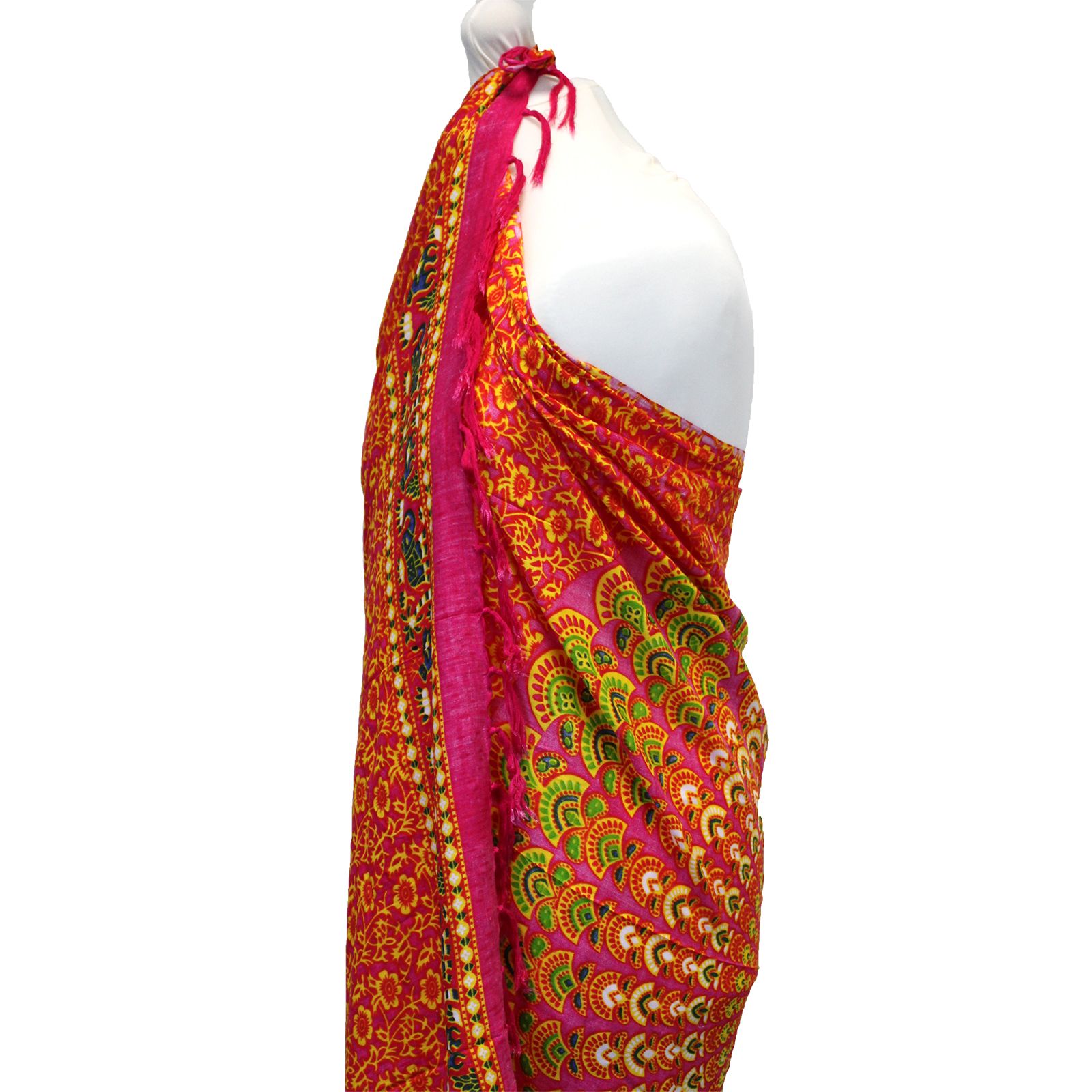 Mandala Sarongs - Robijnrood
