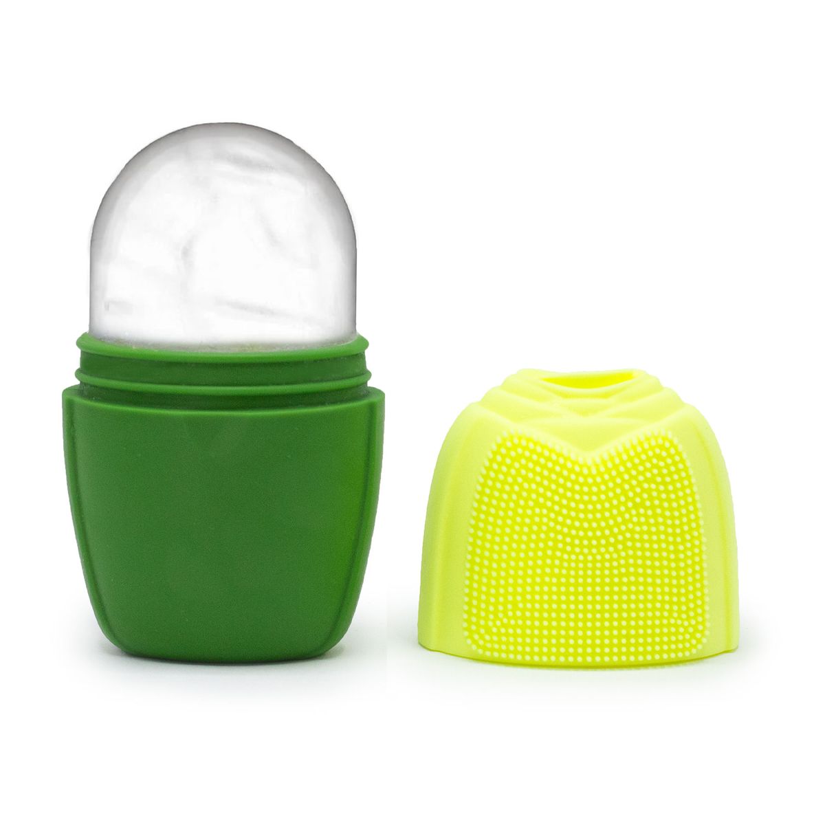 Rolos faciais de gel de silicone - verde