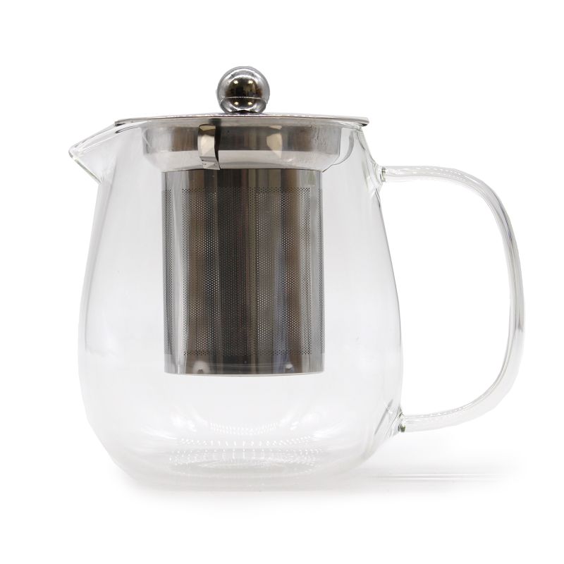 Skleněná Čajové Konvice s Filtrem - 550ml - Moderní