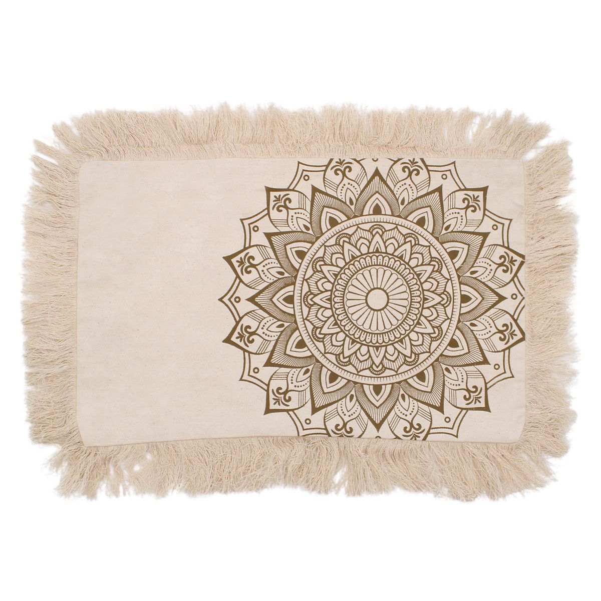 Almofada Lotus Mandala - 30x50 cm - bronze