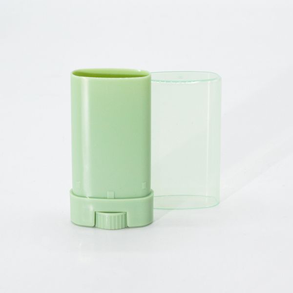 Distributeur Stick Déo/Parfum Solide Vert - 15gms (7.4x3.6x1.6cm)