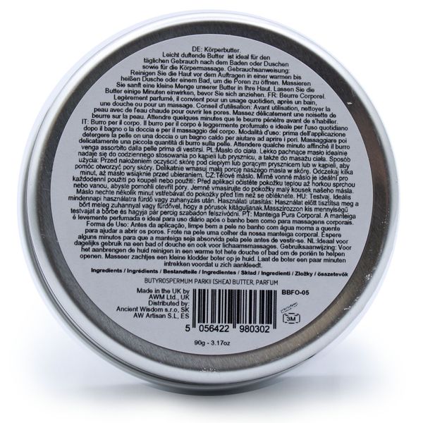 Beurre Corporel Parfumé au Karité 90g - Fraise Sucré