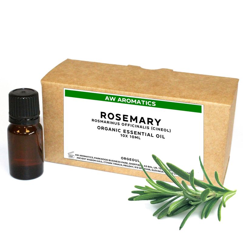 Huile Essentielle Bio Romarin 10ml - Sans étiquette