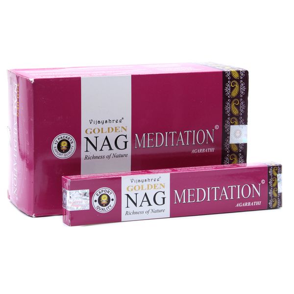 15g Golden Nag - Incenso de meditación