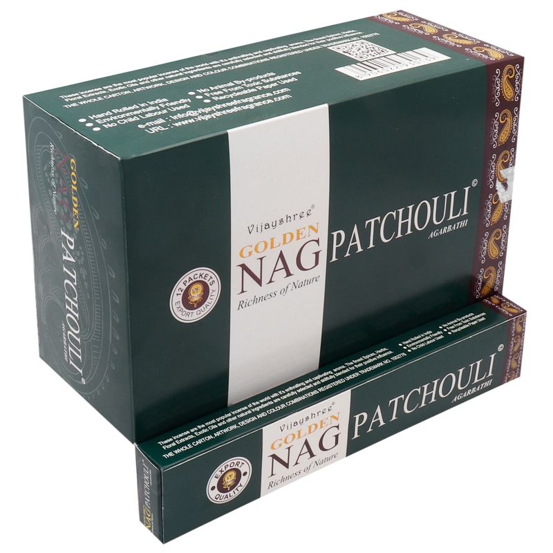 Ароматичні Палички Golden Nag 15 г - Пачулі