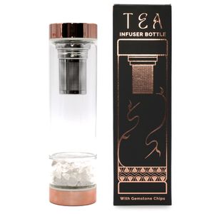 Crystal Glass Tea Infuser Bottles