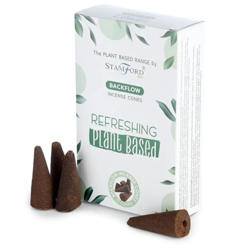 Plant Based Backflow Incense Cones - Refreshing — Incense · GlowDuty apothecary