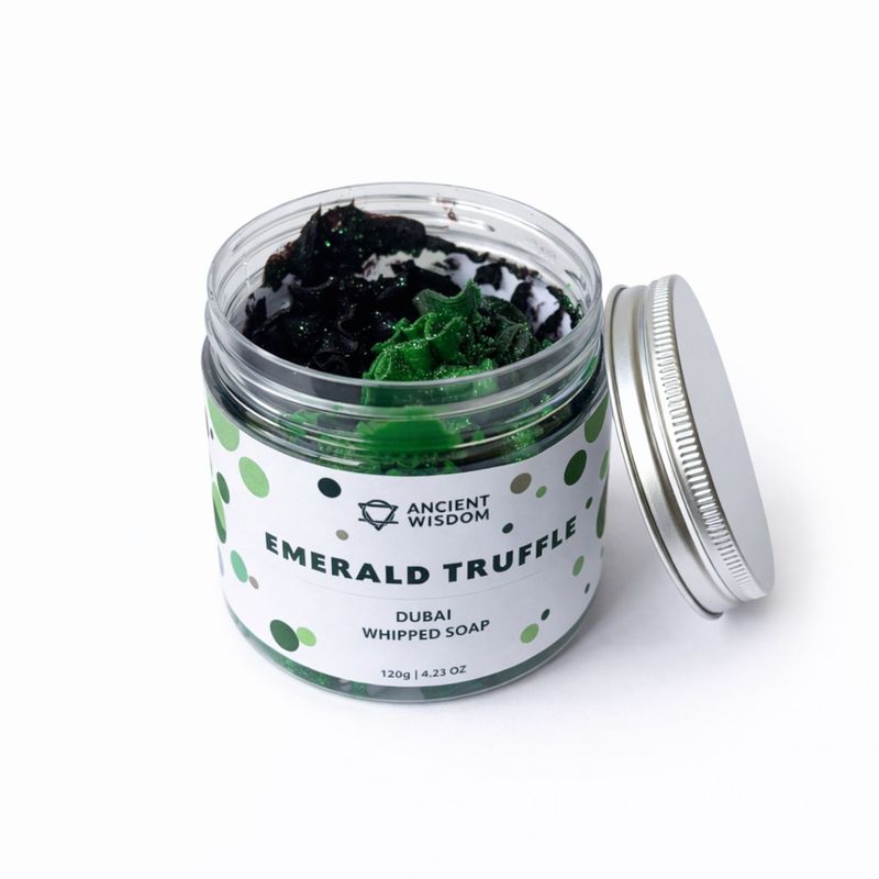 Sabonetes Cremosos do Dubai - Trufa Esmeralda 120g
