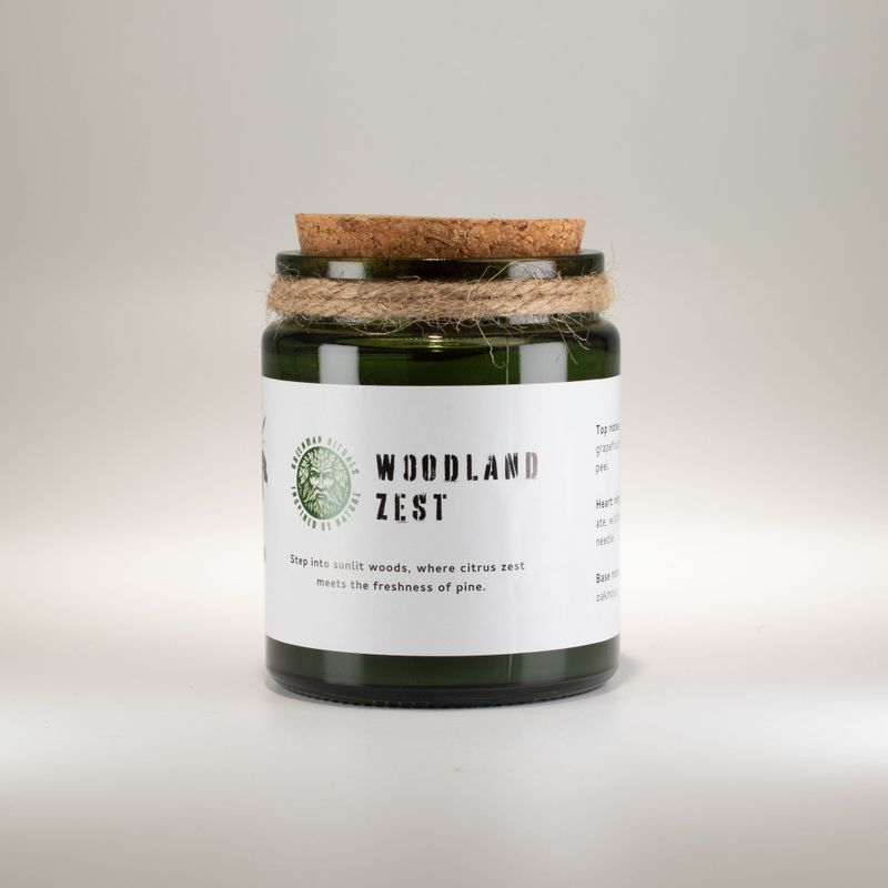 Woodwick Soy Candle - Woodland Zest