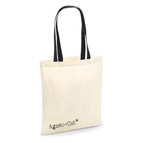 Sac en coton Agnes and Cat 6oz - 35x30 cm - Agnes+Cat