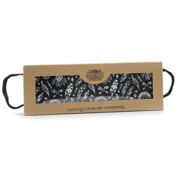Saco de trigo lavanda de luxo em caixa de presente - apanhador de sonhos