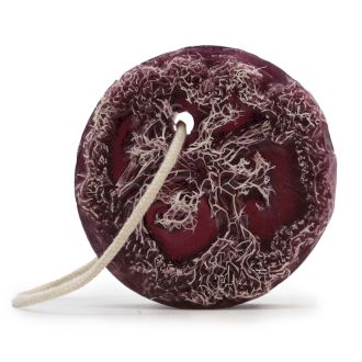 Savon Exfoliant Fruité sur Corde - Raisin Violet WL