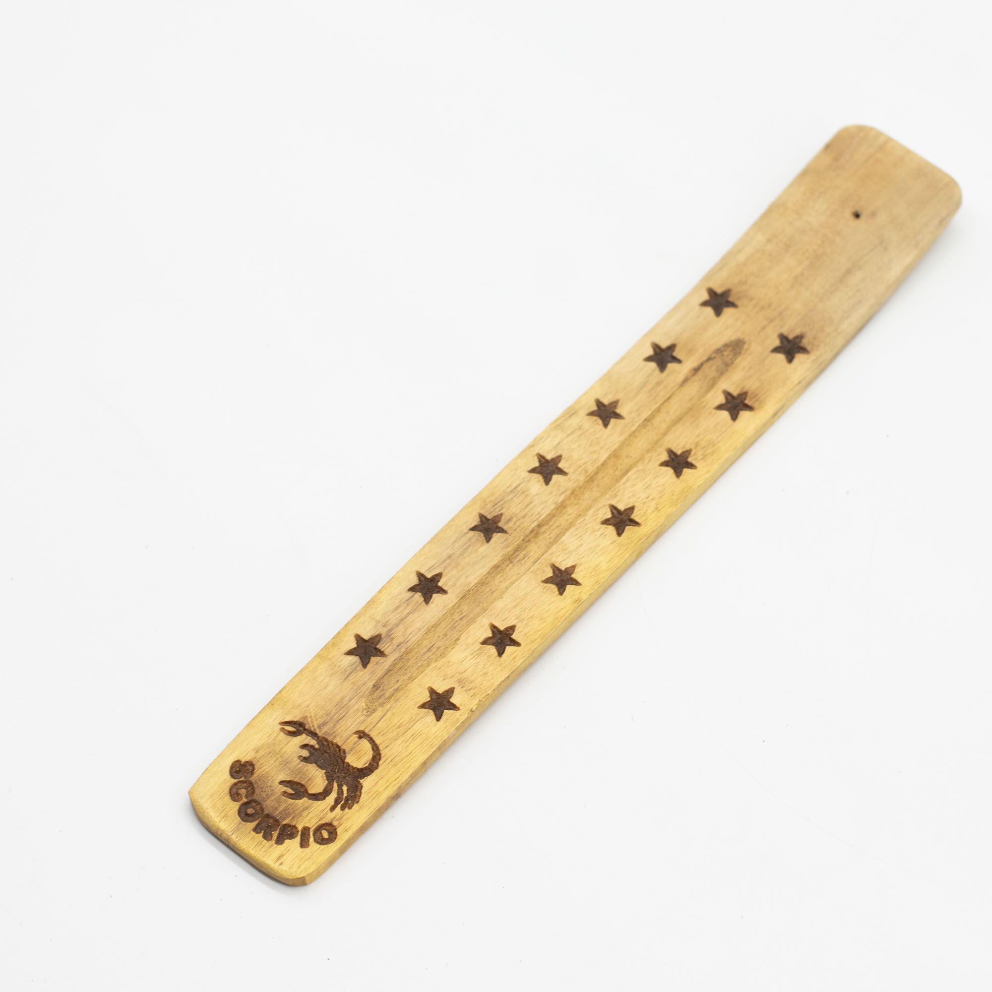 Askfångare i Naturligt Mangoträ - Blandade Zodiak-motiv