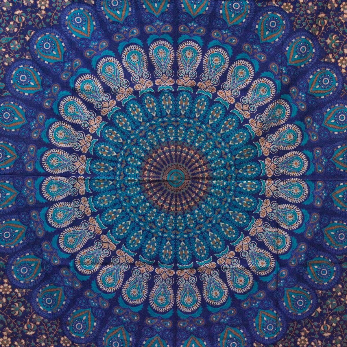 Colcha de casal em algodão - Mandala Clássica